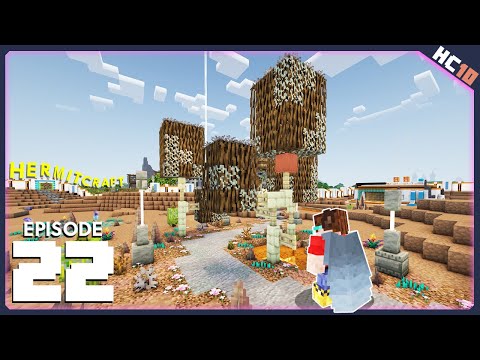 OUR BASE COMES TO LIFE! | HermitCraft 10 | Ep 22