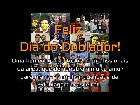 UMA HOMENAGEM: FELIZ DIA DO DUBLADOR!