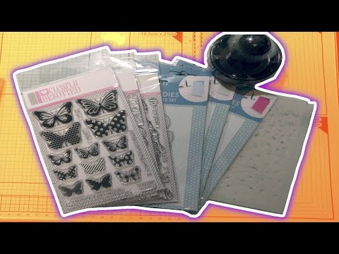 Mischhaul (#Action, Stempel und mehr...) #haul #bastelhaul #stamps