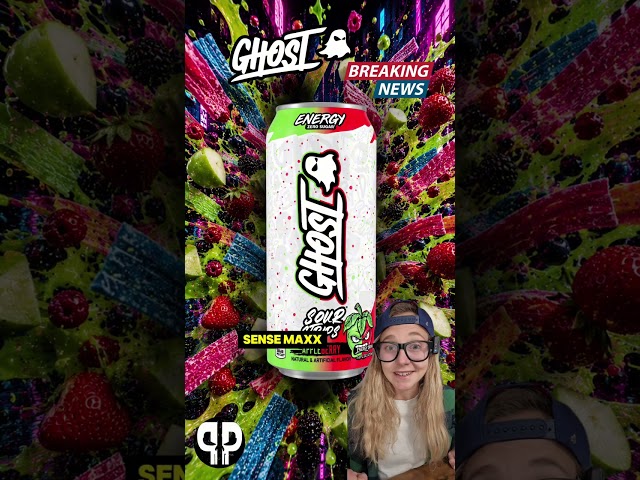 GHOST Energy Sour Strips Appleberry