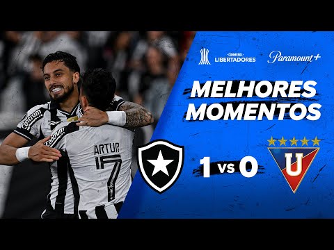 BOTAFOGO 1 X 0 LDU - CONMEBOL LIBERTADORES 2025 | Paramount Plus Brasil