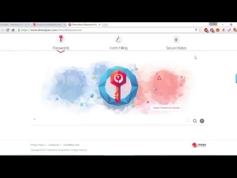 Trend Micro Direct Pass - Filter Bypass &amp; Persistent Validation Vulnerability (Zero Day)