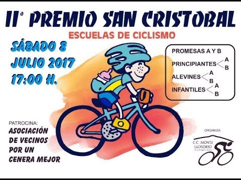 II PREMIO SAN CRISTÓBAL ESCUELAS CENERA 2017