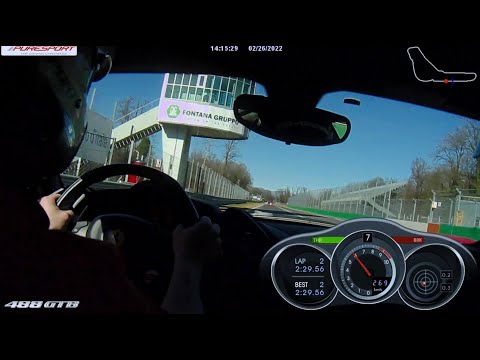 Ferrari 488 GTB onboard at Monza  🇮🇹 26/2/2022 Puresport experience