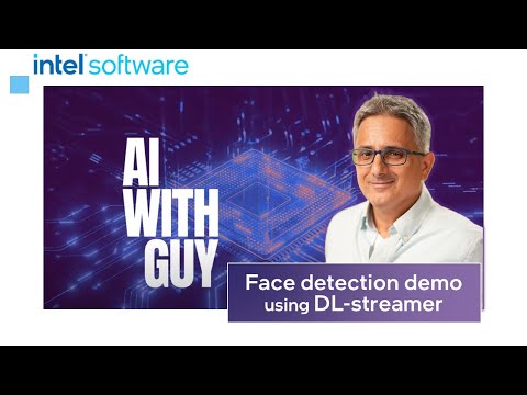 DL-streamer Face detection demo | Intel Software