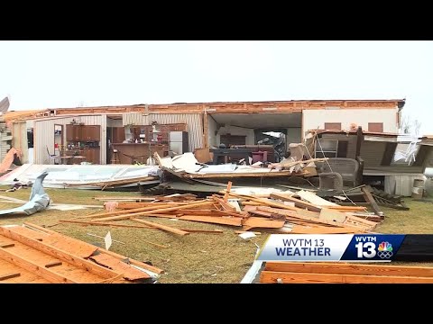 Sawyerville community cleans up after deadly EF2 tornado