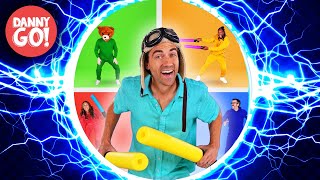Color Beat Drum-Along Dance ⚡️HYPERSPEED REMIX⚡️/// Danny Go! Songs for Kids