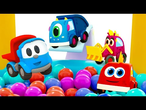 Sing with Mocas & Sing with Leo! Vehicles song & nursery rhymes. Car cartoons & songs for kids