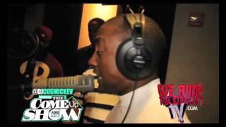 Cassidy- Grinding Freestyle Video on Cosmic Kev Come up show (2011)