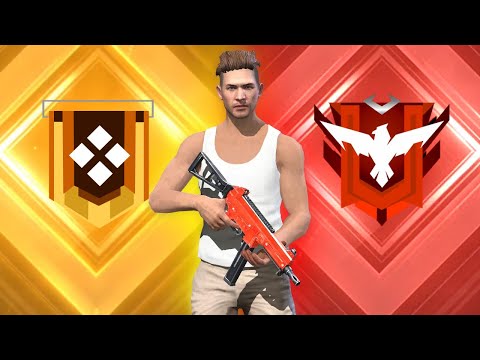 Fui Do Ouro ao Mestre só de Adam no Free Fire