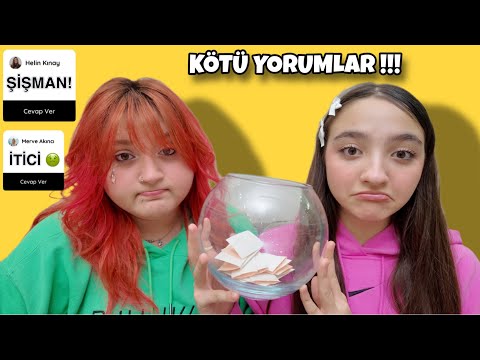 WE READ THE NEGATIVE COMMENTS!! w/ @ayzaturkcu