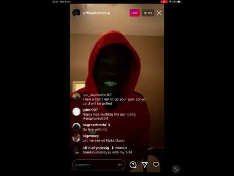 Fyndee Boy SUCKING/ Kissing his Pistol 🥶 Woney 🥩 & doing the 🔫 gun dance 🤑 #fyndeeboy