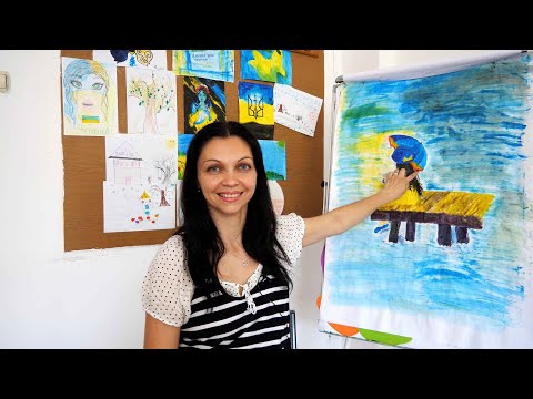Art therapy with Ukrainian children: Olena's story