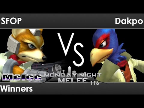MNM 116 - AWOL | SFOP (Fox, Marth) vs FX | Dakpo (Falco) Winners - Melee