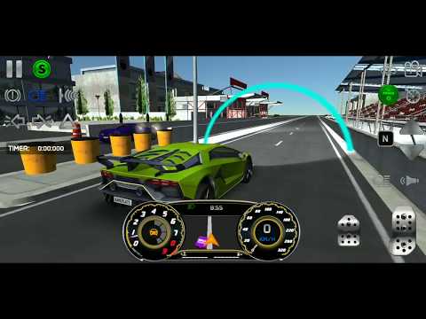LAMBORGHINI AVENTADOR SVJ DRAG RACE- REAL DRIVING SIM