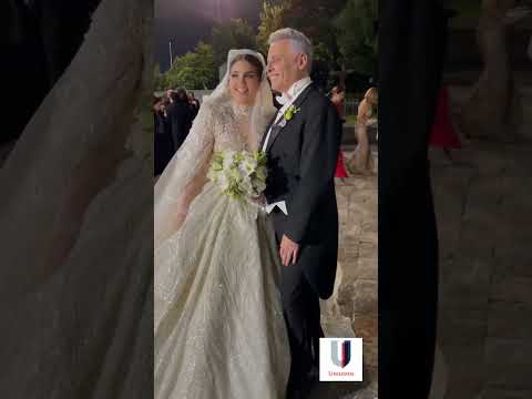 Alexis Ayala y Cinthia Aparicio se casaron en la Basilica cabe mencionar que su esposa 27 años menor