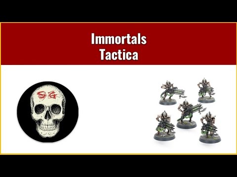 Codex Necrons Immortals - unit review, analysis and tactics