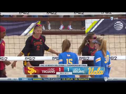 Beach Volleyball Highlights Pac-12 Final: UCLA 3, USC 1
