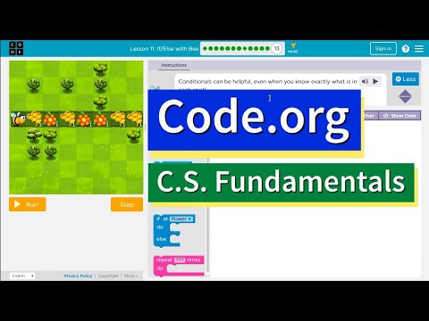 Code.org Express Lesson 15.13 If/Else with Bee | Answers Explained | Course D Lesson 14.13