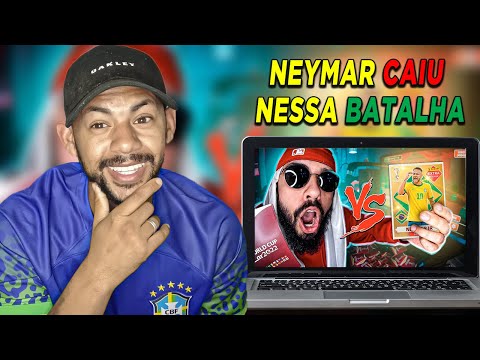 Figurinha do Neymar Vs. Mussoumano - Batalha de Rap (Álbum da Copa do Mundo) (React)