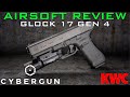Airsoft Review 11 KWC Glock 17 Gen 4 Co2 Gaz Blowback KWC CYBERGUN GUNS AND TARGETS FR