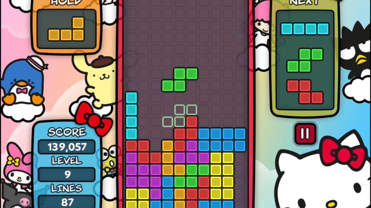 Sanrio Characters x Tetris trailer