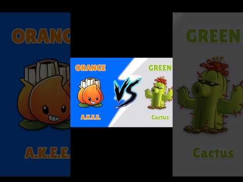 Meet a New Battle from Green and Orange🔥Check it out 🤔 #pvz2 #plantsvszombies2 #plants
