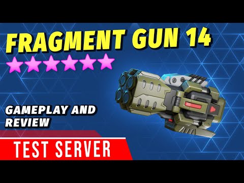 New Weapon review: Fragment Gun 14  | Mech Arena