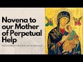 NOVENA TO OUR MOTHER OF PERPETUAL HELP | REGULAR WEDNESDAY | Miraculous Novena