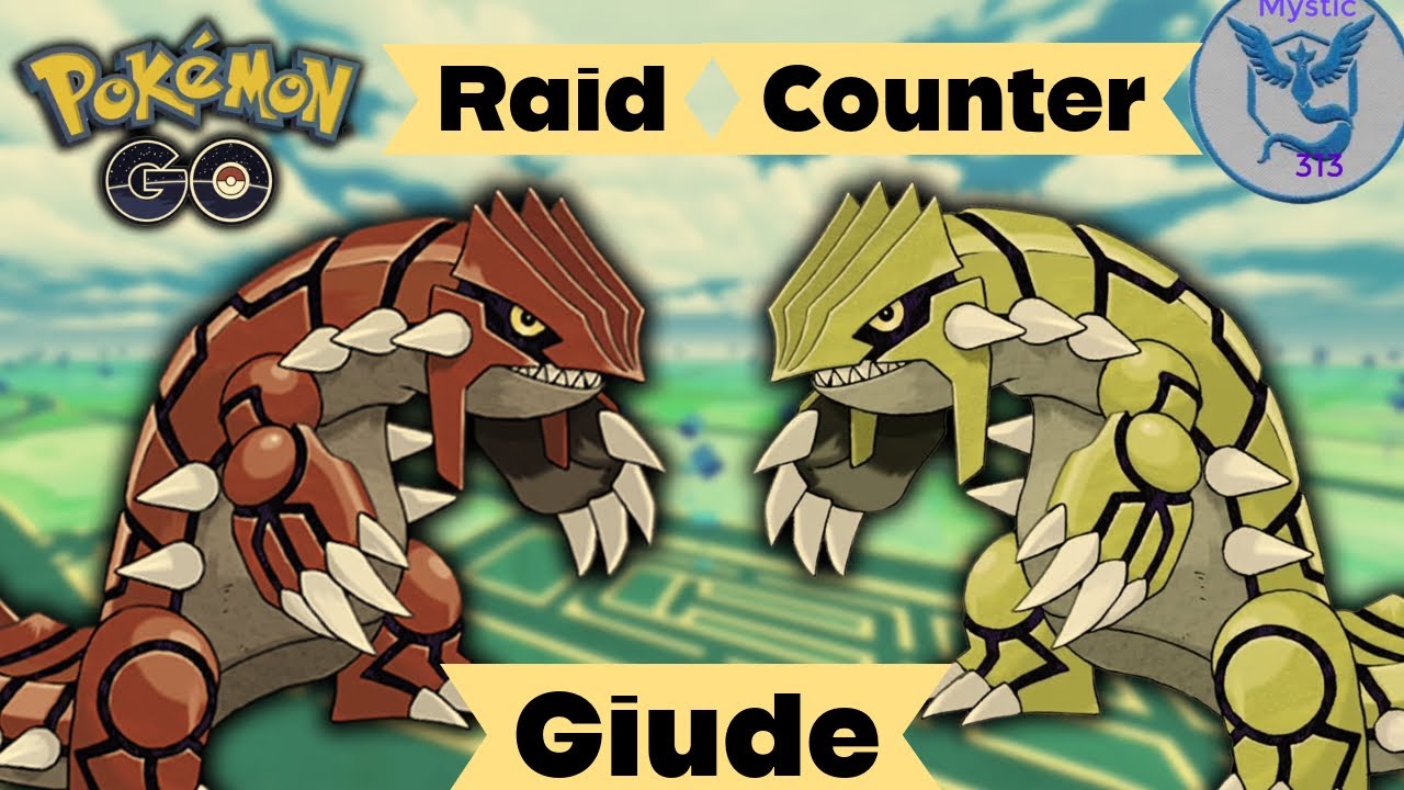 Groundon Top Counter Guide: defeat This Legendary Titan in Pokémon Go