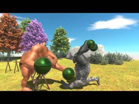 boxing match | King Khung vs Hill Giant | animal revolt battle simulation | arbs