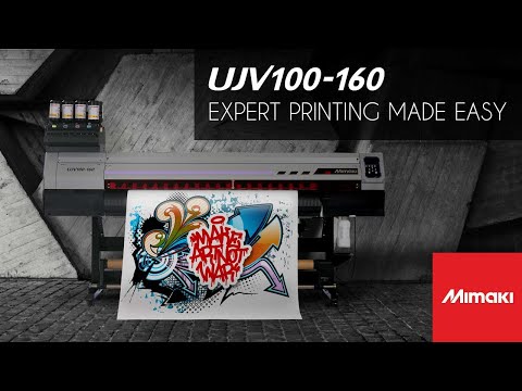 Imprimante à technologie LED-UV - Mimaki UJV100-160 - Impression rapide et flexible avec encre étirable LUS 190_4