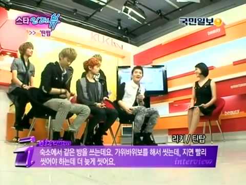 TEEN TOP Cookies TV Star Interview  [110826]