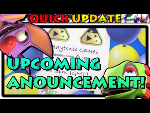 Yooka-Laylee Quick Update - A HUGE Anniversary Announcement?? Rebranding?!