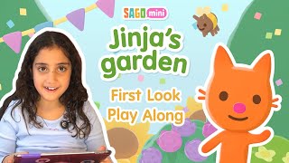 Jinja's Garden | Apple Arcade | Play Along Video for Kids | First Look | Sago Mini