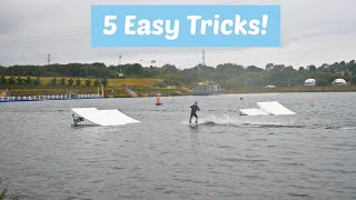 5 Easy Wakeboard Tricks For Beginners - Cable Wakeboarding | How To