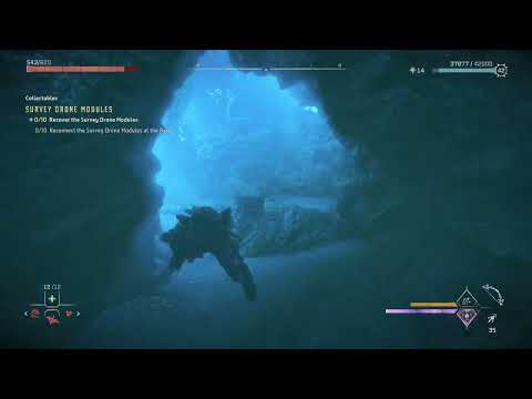 Sunken Cavern: Cliffs of the Cry - Horizon Forbidden West Gameplay 4K PS5