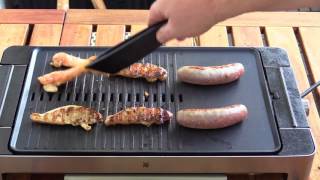 WMF LONO Tischgrill flach & gerippt. Grilltest