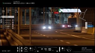 【GT Sport】首都高バトル BNR34 市販500ps SS 東京南ルート内回り