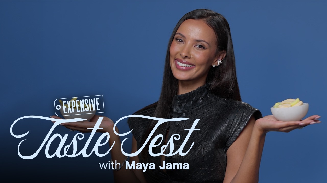Can Maya Jama Spot the $26 vs. $190 Face Serum? | Expensive Taste Test | Cosmopolitan