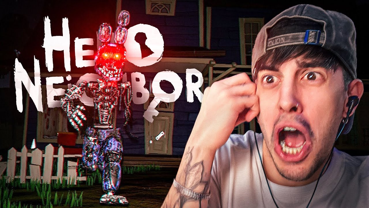 Bonnie en Hello Neighbor es ATERRADOR