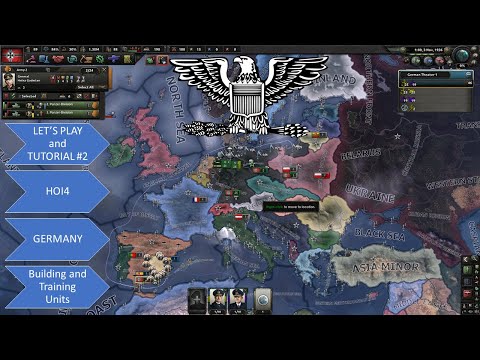 HOI4 Let'sPlay and Tutorial 2 Building and Training Units