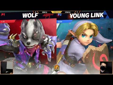 Rayenari Biweekly 12 - Grand Final - Ecruz (Wolf) Vs. Stylos (Young Link) - SSBU