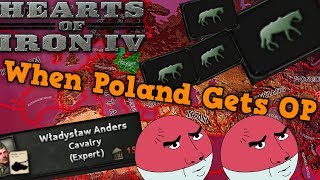 HOI4- WHEN POLAND UNLOCKS THE WINGED HUSSARS - Hearts Of Iron 4 OP nation