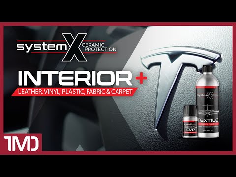 System X Interior Ceramic Coatings | Leather Plastic Carpet + | Tesla Model Y