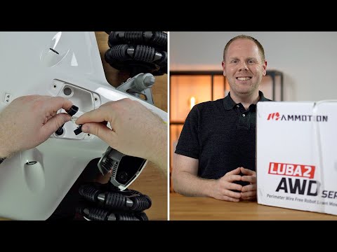 Luba 2 AWD 5000 - Unboxing, Montage, App & erster Eindruck // Mähroboter ohne Begrenzungskabel 2024