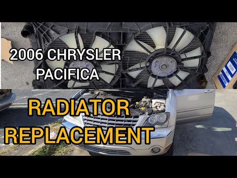 Replacing Radiator On a 2006 Chrysler Pacifica