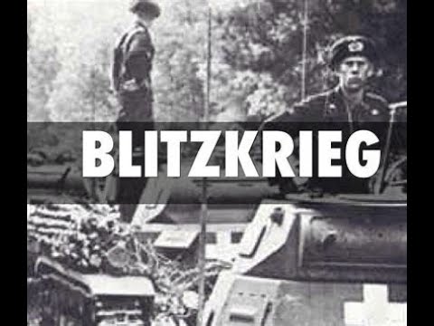blitzkrieg! WW2 German tactics