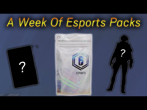 A Week of Esports Packs - Rainbow Six Siege Opening