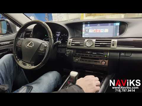 Fits 2013-2017 Lexus LS640 Apple CarPlay + Android Auto (Wired & Wireless) + HDMI + Front Camera